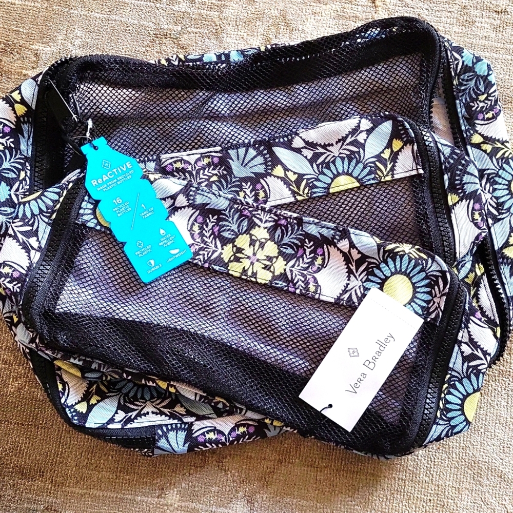 Vera Bradley 3 Pc Toiletry Set - Still Has Tags